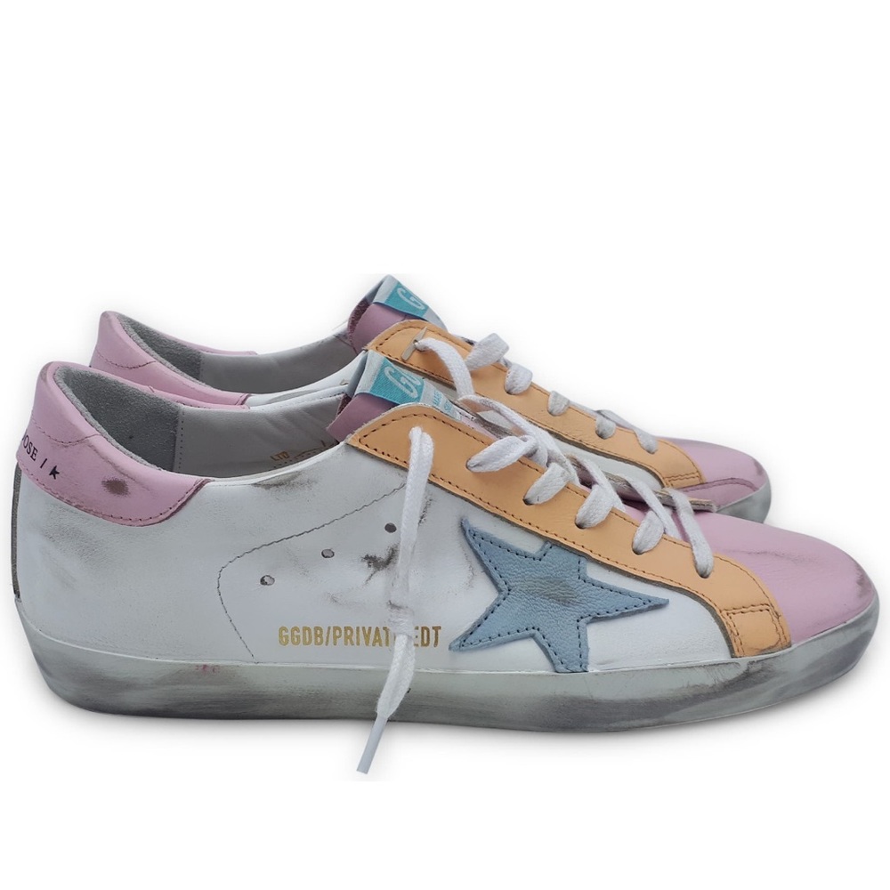 Golden Goose Super Star Low Top Sneakers